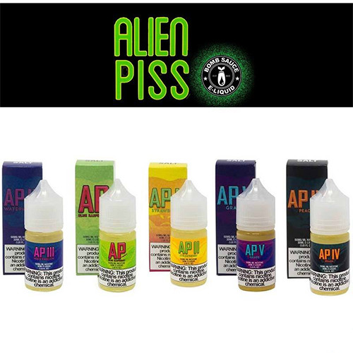 BOMB SAUCE Alien Piss Salt Nic 30mL BOMB SAUCE Alien Piss Salt Nic 30mL