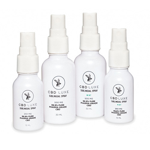 CBD LUXE Organic Sublingual Oral Spray