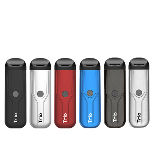 Yocan Trio Pod System VV Vaporizer 500mAh Kit w/ 3 Replacement Pods
