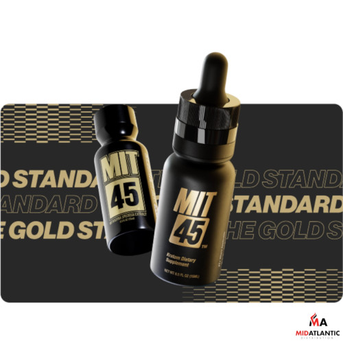 MIT45 Liquid Gold Kratom Shot 15mL *Display of 12*