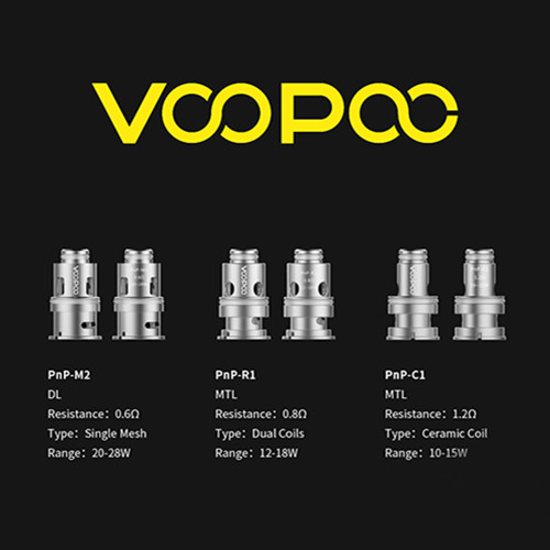 Voopoo PnP Replacement Coils *Pack of 5* Voopoo PnP Replacement Coils *Pack of 5*