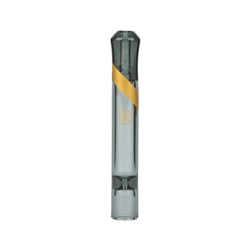 Marley Natural Smoked Glass Taster w/ Gold Stripe Decal