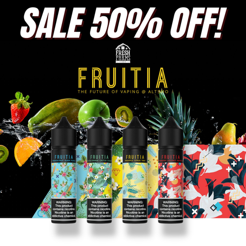 Fruitia E-Liquid 60mL Fruitia E-Liquid 60mL