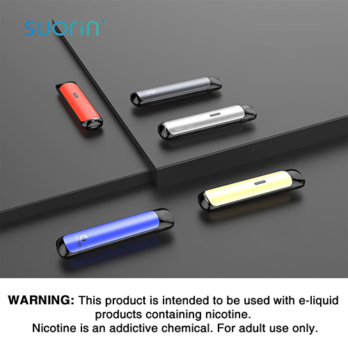 Suorin Shine Pod System 700mAh Kit w/ 2 Refillable 2mL Replacement Pods Suorin Shine Pod System 700mAh Kit w/ 2 Refillable 2mL Replacement Pods