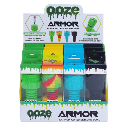 Ooze Armor Silicone Bowl *Display of 12*