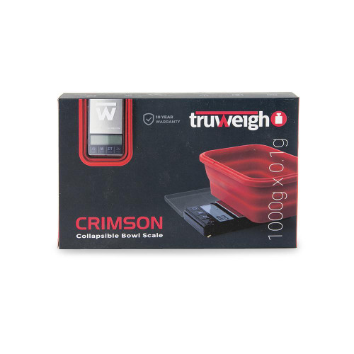 Truweigh Crimson Collapsible Bowl Scale *1000G X 0.1G*