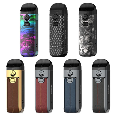 Smok Nord 4 80w Pod System 2000mAh Kit w/ 2 Empty 4.5mL Replacement Pods