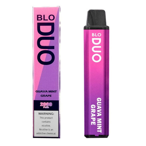 Blo Duo Dual Flavored 1000 Puffs Per Flavor 50mg 7mL Disposable * Sold As Singles*