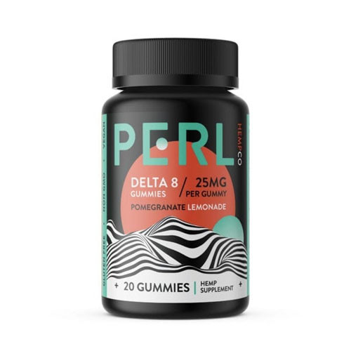 Perl Hemp Co. 25mg Delta 8 Gummies (20 Gummies Per Jar) *500mg Jar*