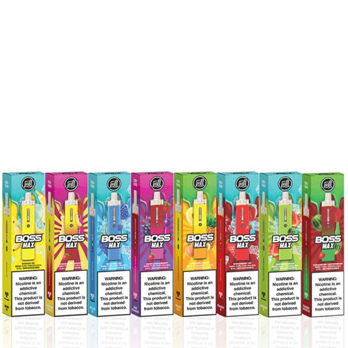 Boss Max 3500 Puffs 50mg RECHARGEABLE TFN 8mL Disposable Boss Max 3500 Puffs 50mg RECHARGEABLE TFN 8mL Disposable