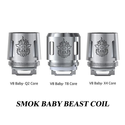 Smok TFV8 Baby Replacement Coils *Pack of 5* Smok TFV8 Baby Replacement Coils *Pack of 5*