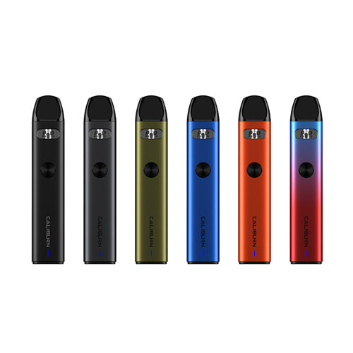 Uwell Caliburn A2 15w Pod System 520mAh Kit w/ 2 Refillable 2mL Replacement Pods Uwell Caliburn A2 15w Pod System 520mAh Kit w/ 2 Refillable 2mL Replacement Pods