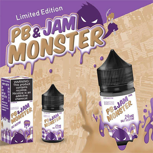 PB & Jam Monster TFN Salts 30mL PB & Jam Monster TFN Salts 30mL