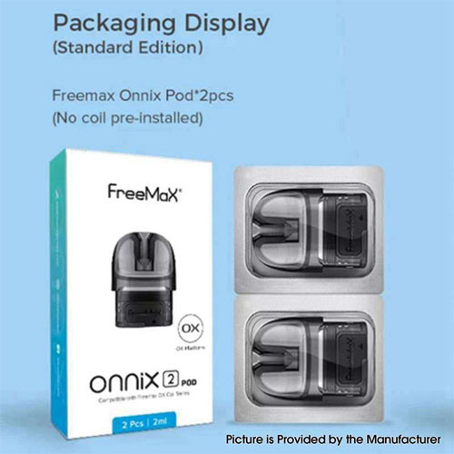 Freemax Onnix 2 Empty 2mL Replacement Pod *Pack of 2* Freemax Onnix 2 Empty 2mL Replacement Pod *Pack of 2*