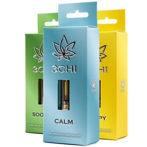 3CHI Delta 8 Focus Blend 1mL Cartridge