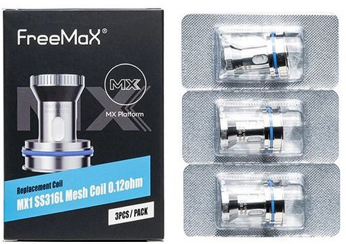 Freemax MX Mesh Series Replacement Coils (For Maxus Max DTL Pod Tanks) *Pack of 3* Freemax MX Mesh Series Replacement Coils (For Maxus Max DTL Pod Tanks) *Pack of 3*