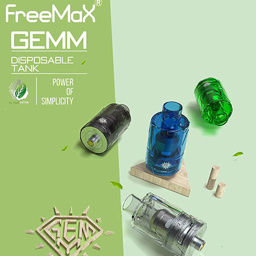 Freemax G1 & G2 Series Gemm 5mL Disposable Sub-Ohm Tanks *Pack of 2* Freemax G1 & G2 Series Gemm 5mL Disposable Sub-Ohm Tanks *Pack of 2*