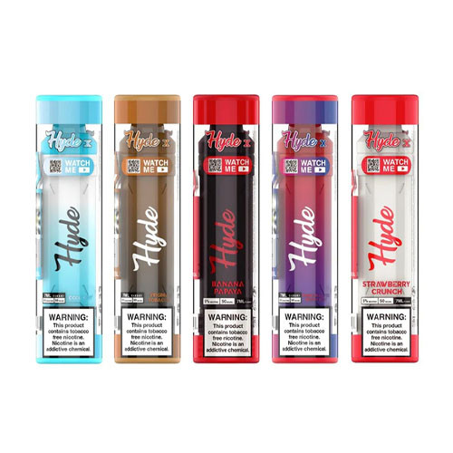 Hyde X 3000 Puffs 50mg 7mL Disposables *Display of 10*