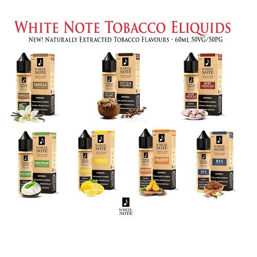 White Note 60mL E-Liquid by Black Note Labs White Note 60mL E-Liquid by Black Note Labs