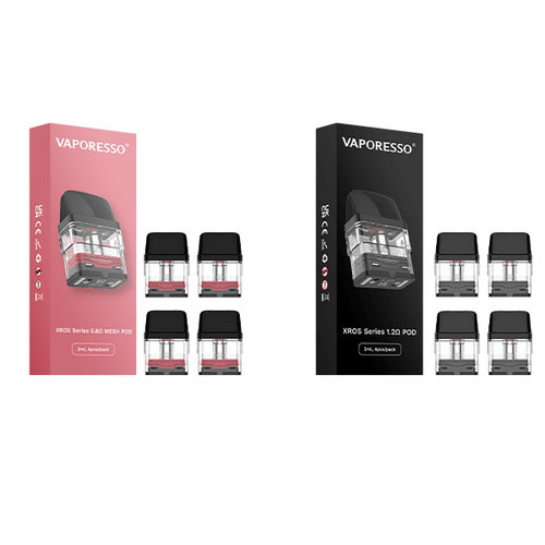 Vaporesso Xros Refillable 3mL Replacement Pods *Pack of 4* Vaporesso Xros Refillable 3mL Replacement Pods *Pack of 4*