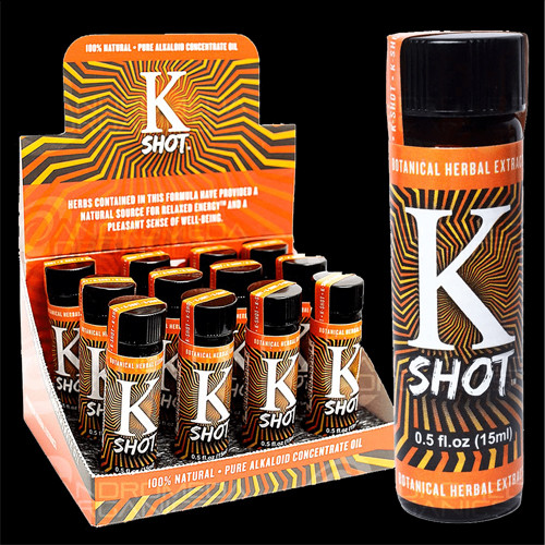 K-Shot Extract Kratom 15mL Shot *Display of 12*