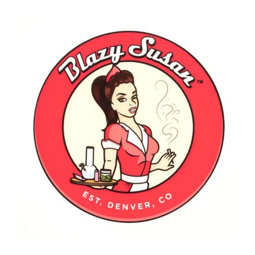Blazy Susan 8inch Silicone Premium Dab Pad