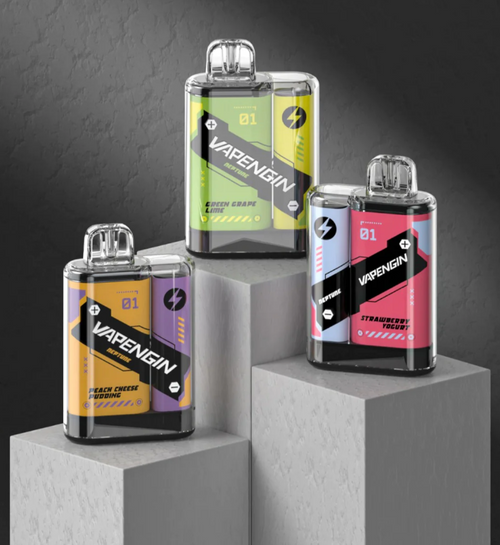 Vapengin Neptune 8000 Puffs 50mg Rechargeable 17mL Disposables *Display of 5*