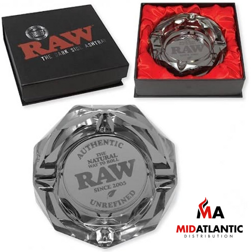 Raw Glass Ashtrays *Sold as Singles*