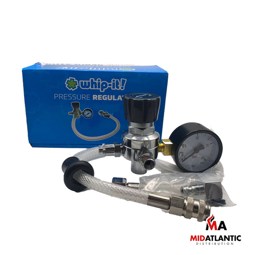 WHIP-IT! Whip Cream Charger Canister Adapter & Hose Regulator Kit *Sold as Singles*