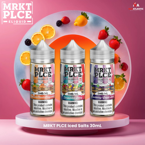 MRKT PLCE Iced E-Liquid 100mL MRKT PLCE Iced E-Liquid 100mL
