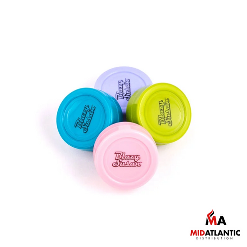 Blazy Susan 45mm Dab Jars (Assorted Colors) *Jar of 24* 