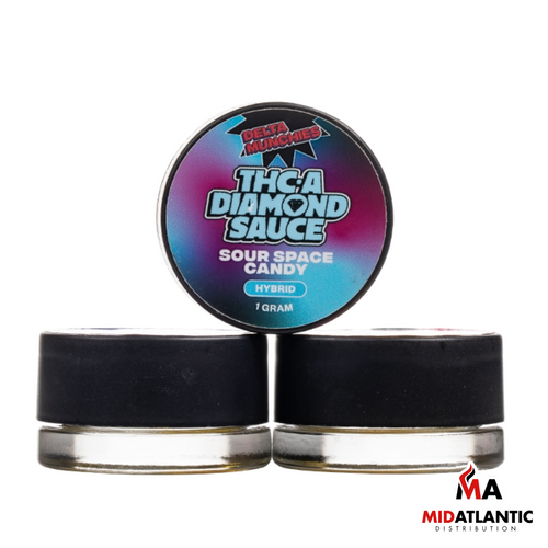 Delta Munchies THCA Live Resin Diamond Sauce (1g Jar) *Sold As Singles*