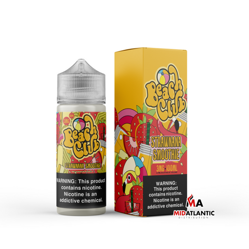 Propaganda Beach Club Collection E-Liquid 100mL - Strawnana Smoothie
