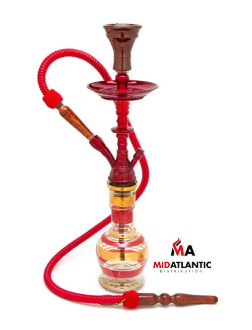 Khalil Mamoon Mini Beast Single Hose 23in. Hookah Khalil Mamoon Mini Beast Single Hose 23in. Hookah