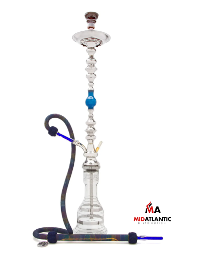 Khalil Mamoon Single Hose Pear Tall 41in. Hookah