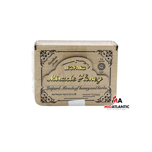 Leopard Miracle Honey (15g Per Sachets) Display of 12 Sachets