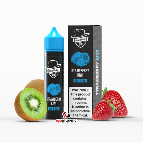 Mad Hatter Juice E-Liquid 60mL - Strawberry Kiwi Mad Hatter Juice E-Liquid 60mL - Strawberry Kiwi