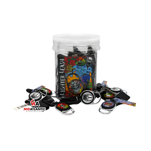 Lighter Leash (Assorted Designs) *30ct Jar* - Tattoos Edition