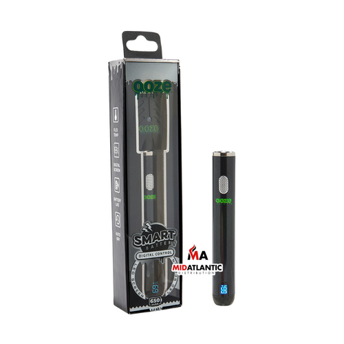 Ooze Smart Digital Control VV 650mAh Cartridge Battery