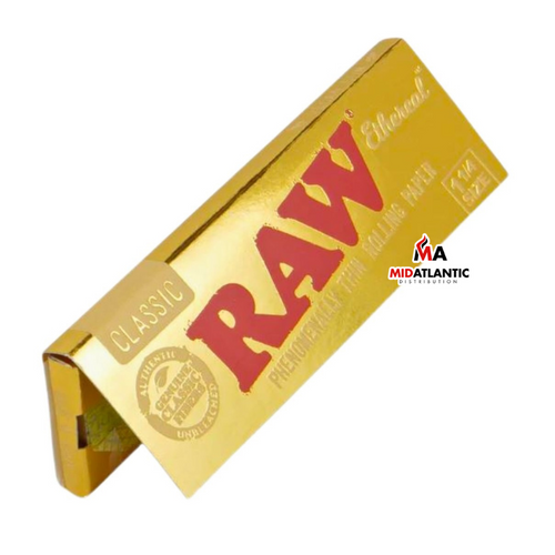 Raw Ethereal Classic 1 1/4 Rolling Papers (50 Papers Per Booklet)