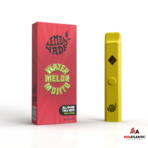 Cookies Lemonade All-In-One THCA 2g Disposables - Watermelon Mojito (Indica Dominant - Hybrid)