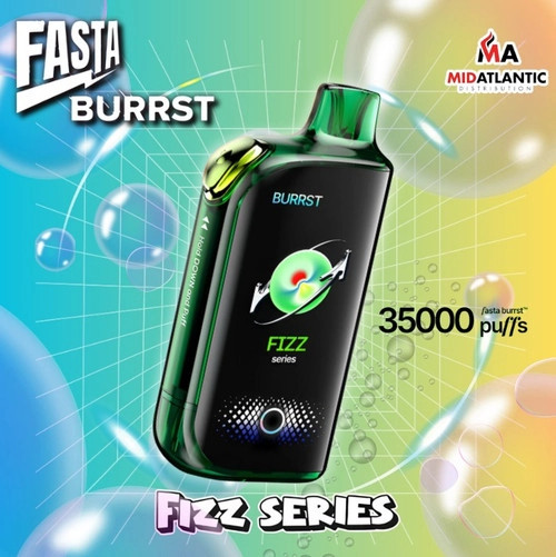 Fasta Burrst 35k Puffs 50mg 25mL Disposables *Display of 5*