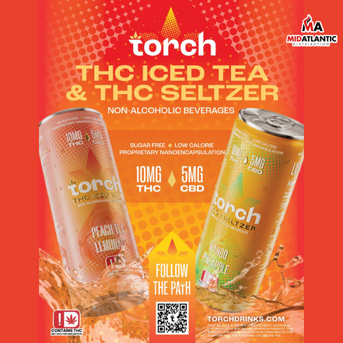 Torch 10mg THC + 5mg CBD 12oz Beverages *Pack of 4*