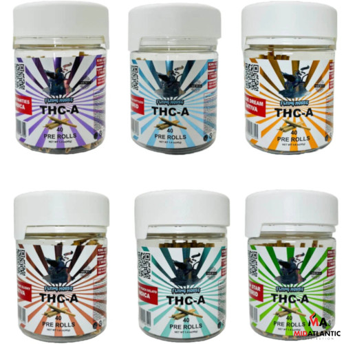 Flying Horse THCA Blend 1.5g Pre-Rolls (40 Pre-Rolls Per Jar) *Sold As Singles*