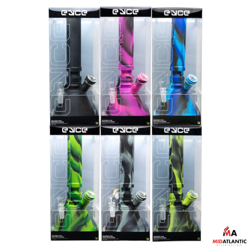 Eyce 12in Platinum Cured Silicone Beaker (Assorted Colors) *Sold As Singles*