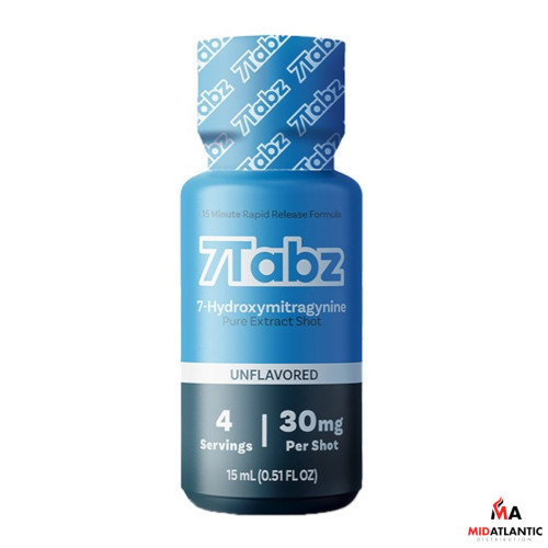 7Tabz 30mg 7-Hydroxy Pure Extract 15mL Shots *Display of 30*