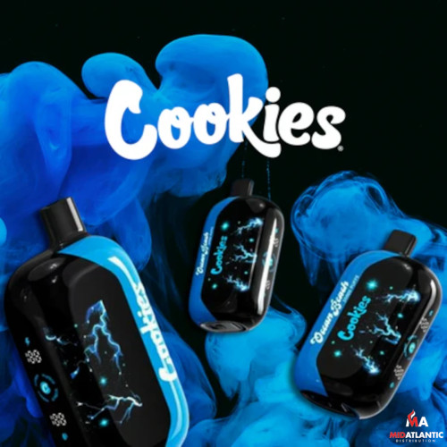 Cookies 30k Puffs 50mg 18mL Disposables *Display of 5* Cookies 30k Puffs 50mg 18mL Disposables *Display of 5*