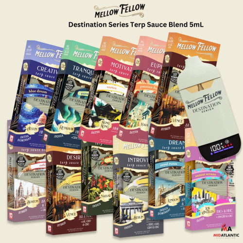 Mellow Fellow Destination Series Terp Sauce Blend 5mL Disposables