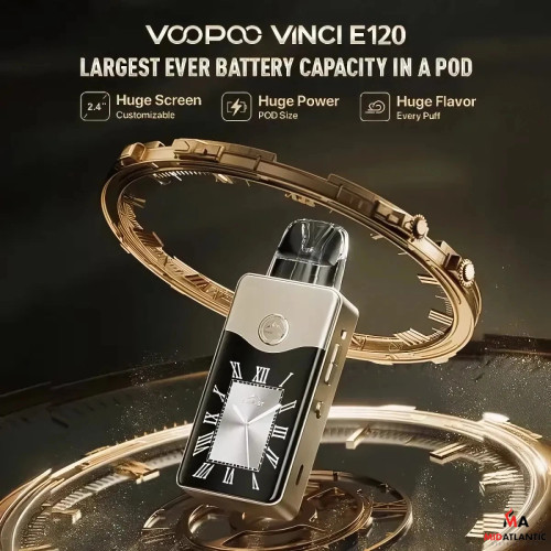 Voopoo Vinci E120 4500mAh Pod System Kit w/ 1x Vinci Pnp X DTL Pod & 2x Coils Voopoo Vinci E120 4500mAh Pod System Kit w/ 1x Vinci Pnp X DTL Pod & 2x Coils