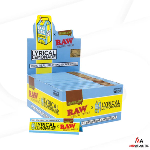 Raw x Lyrical Lemonade Rolling Papers *Display of 50 Booklets*
